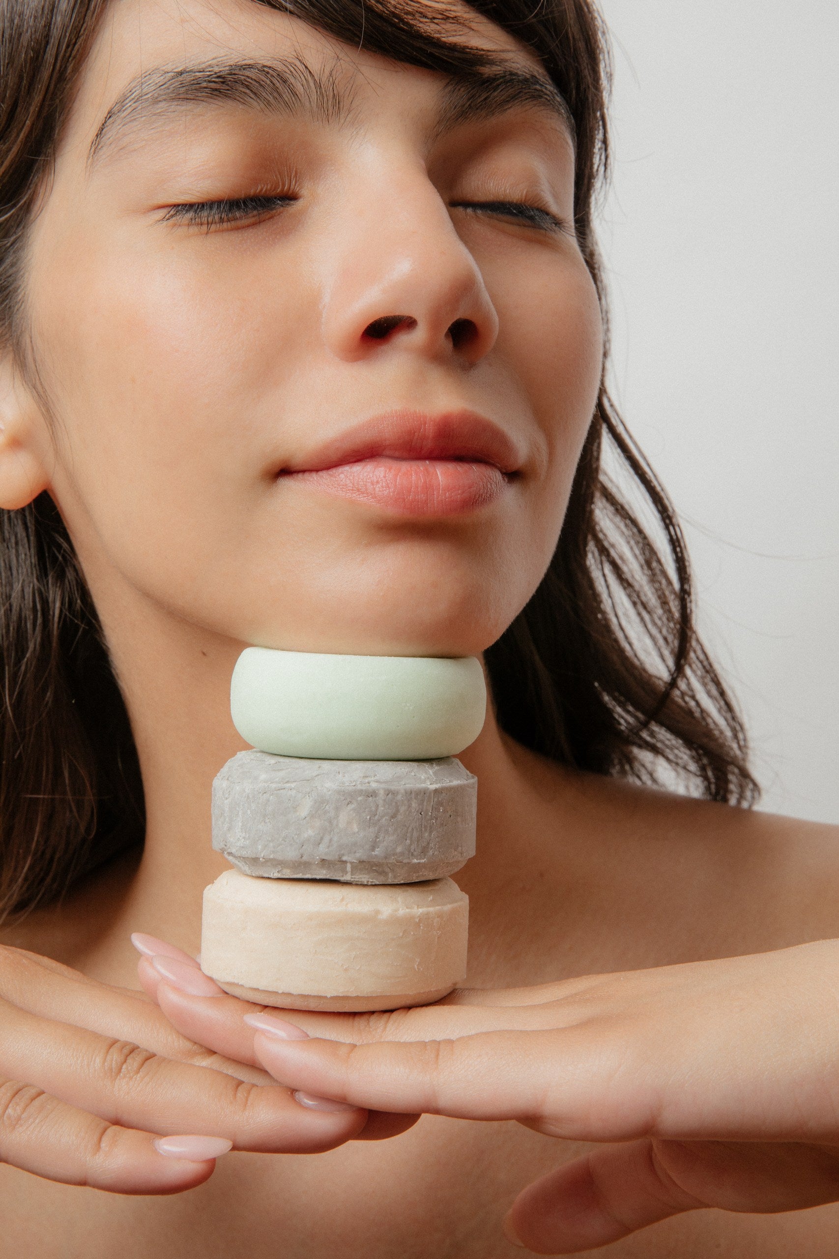 🌿 Shampoo Sólido Cabello Normal Graso Algas y Carbón Activado 🌿