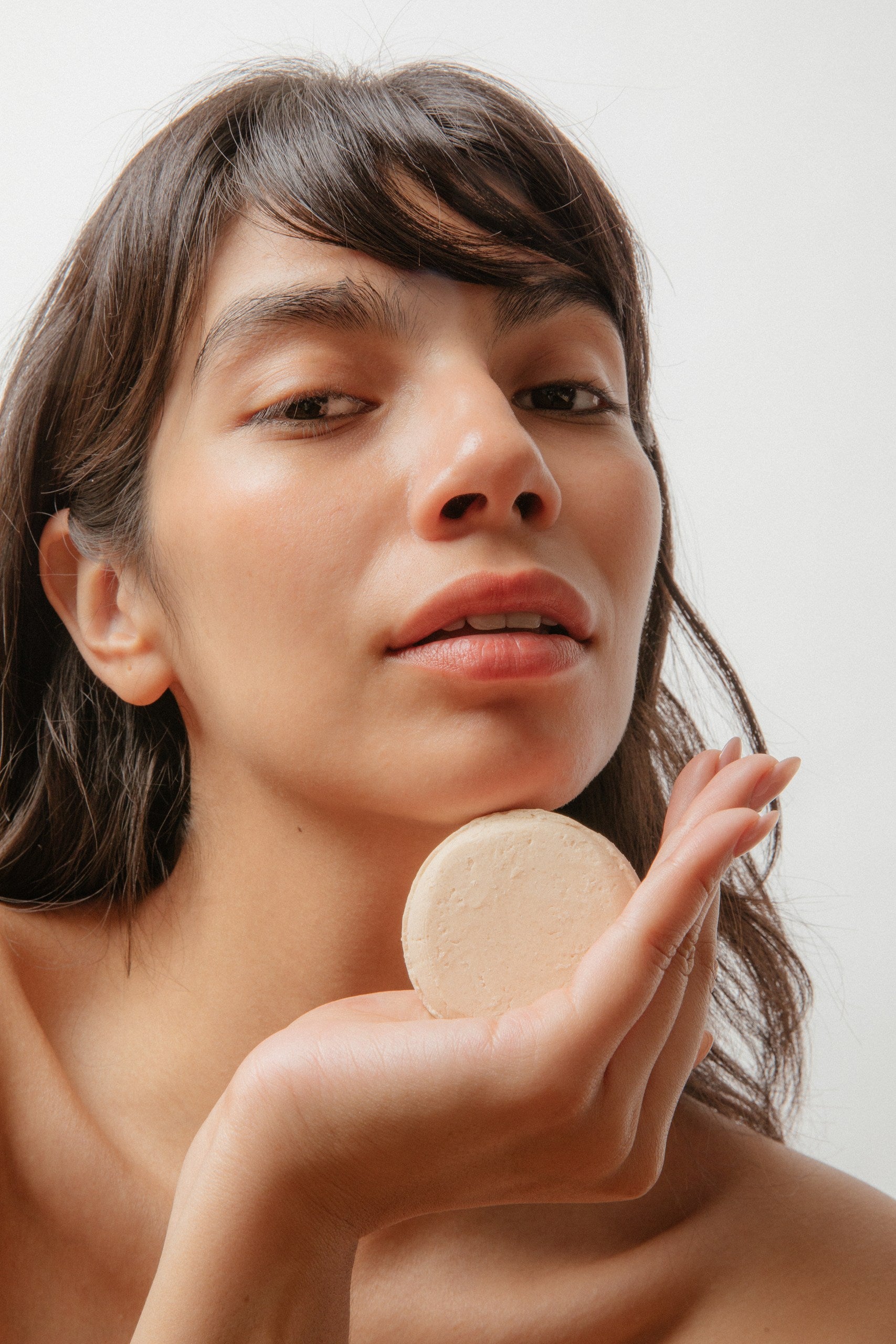 🌿 Shampoo Sólido Cabello Normal Graso Algas y Carbón Activado 🌿