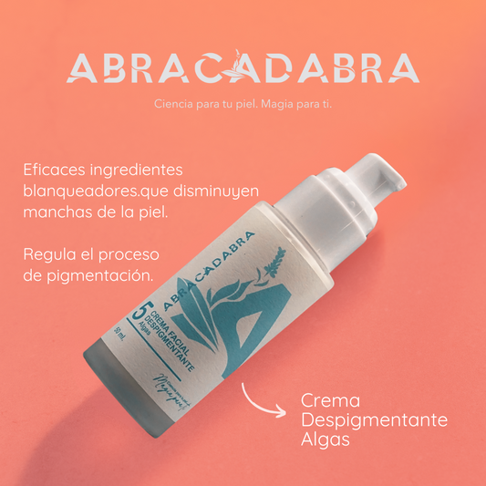 Crema Facial Despigmentante Algas Abracadabra