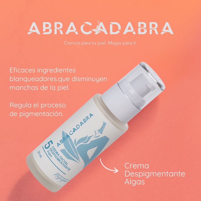 Crema Despigmentante Algas Abracadabra