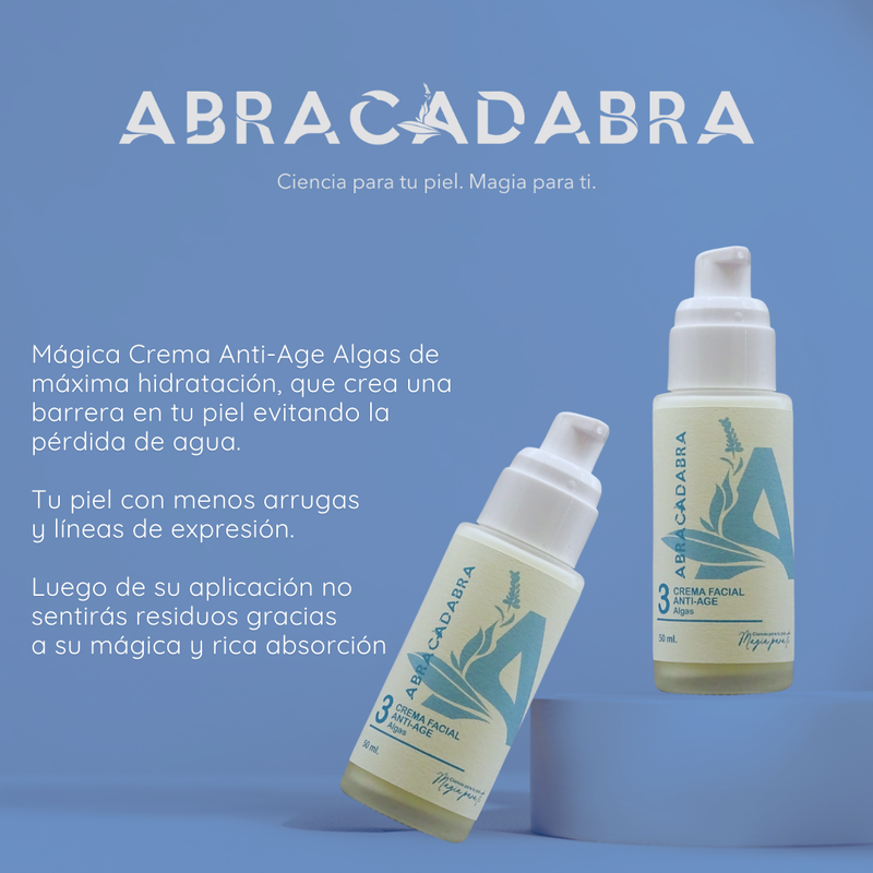 Crema Facial Anti-Age Algas Abracadabra